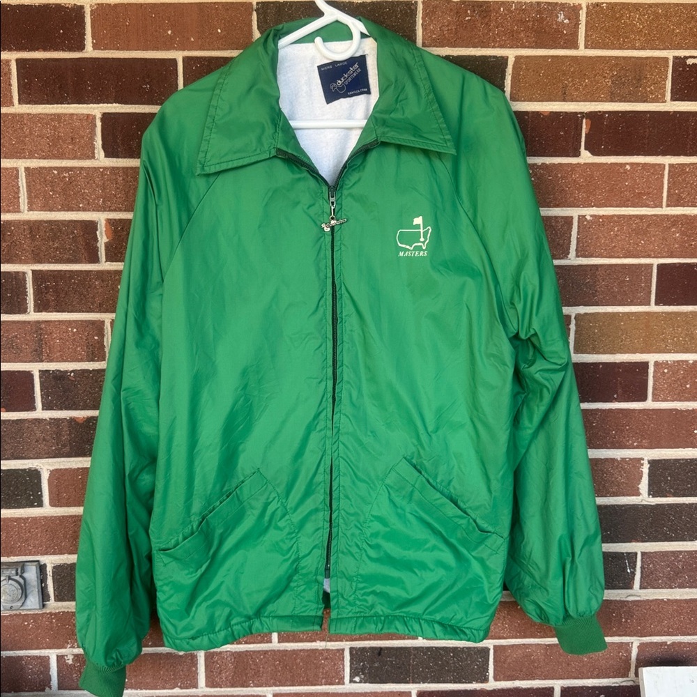 Vintage Masters Golf Windbreaker Jacket